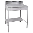 Kleton Shop Desk, Open Style-Durable carbon steel construction