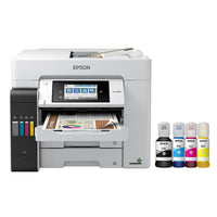 Epson Ecotank Pro ET-5800 All-in-One Colour Cartridge-Free SuperTank Printer-Wireless EcoTank Pro All in one with cartridge free printing, 4-colour all-pigment 4-in-1