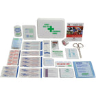 Safecross Promotional First Aid Kits, Class 1 Medical Device, Plastic Box - 12 Pack-Promo "C" Medium Plastic Box