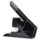 Stanley Bostitch EZ Squeeze 130 Antimicrobial Heavy-Duty Stapler - 130-Sheet Capacity - Black-Flat-clinch mechanism for neater stacks of stapled paper
