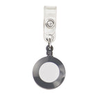 GBC Retractable Badge Reel - Grey-Retractable badge reel