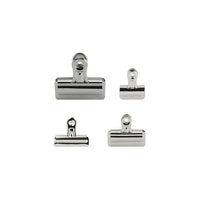 Bulldog Clips, 11/32" Cap, Size 2, 2-1/4"W, 36/B x , Silver-Grip Clips hold notes and other important papers