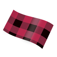 Crownhill Packaging Printed Tissue - 20" W x 30" L - Red Lumberjack - 240 sheets per pack-Decorative tissue wrap / void fill