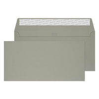 Blake Creative Color Light Gray Invitation Envelopes - 4 1/2" W x 9" L - Storm Gray - 25 Pack-Storm Grey