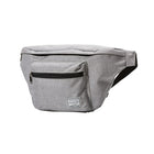 Champs Canvas Waist-Pack/Crossbody Bag, Grey (MP2000-GREY)-Black Canvas Material