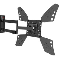 Barkan Curved / Flat Panel Dual Arm TV Wall Mount, Full Motion, Fits 32" to 70" (3400L.B)-Suitable for curved/flat screens up to 70" (max 88 lbs/40 kg)