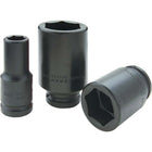 Gray Tools 30mm X 3/4" Drive, 6 Point Deep Length, Impact Socket-Size: 30mm