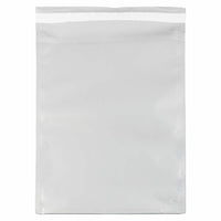 JAM Paper Open End Foil Envelopes with Self Adhesive with Self Adhesive - 10" x 13" - Silver - 50 Pack-Colour: Silver Foil