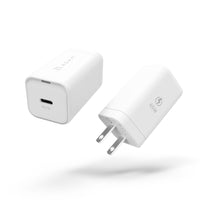 Adam Elements OMNIA Ultra Compact Single Port X6 USB-C PD 65W Charger - White-Equipped with single USB-C port