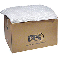 Spc Sxt Industrial Sorbents, Oil Only, 15" x 19", 19.5 Gal. Absorbancy, 100 /Pack - 100 Pack-Absorbency/Pkg. 19.5 gal.