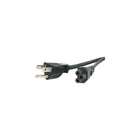 StarTech PXT101NB3S 6' Power Cord-NEMA 5-15 Power (North America) Plug and IEC 60320 C5 Power ports for efficient connection