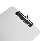JAM Paper Plastic Clipboards, 9" x 13", Clear, 2 Pack (340928126g)-Dimensions: 9" x 13"