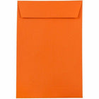 JAM Paper 6" x 9" Open End Catalog Coloured Envelopes - Orange Recycled - 25 Pack -Colour: Orange