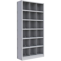 Metalware RK265 Boltless Shelving Unit, 7-Shelves, 36" x 12" x 76", Light Grey-Adjustable shelving system that provides high strength, yet economical storage capacity for your needs