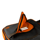 Vangoddy 12" Laptop Messenger Bag - Orange-Trolley strap provides hands free carry with luggage