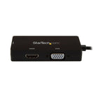 StarTech USB-C Multiport Adapter, 3-in-1 USB-C to HDMI, DVI, or VGA (CDPVGDVHDBP)-Astonishing picture quality with HDMI resolutions up to 4K at 30 Hz