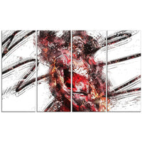 Designart, Basketball Winning, Canvas Art Print, (PT2537-271)-Print
