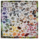 eeBoo Mushroom Rainbow Square Jigsaw Puzzle - 1000 Pieces-Includes a personalized artist music playlist. Hear for yourself what the artist was listening to while they worked.