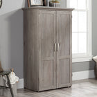 Sauder Select Craft Armoire - 61.57" H - Mystic Oak (430444)-Mystic Oak - Engineered Wood