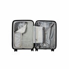 Air Canada Optimum 20" Hardside Carry On Spinner Luggage - Black-Integrated 3-digits TSA lock