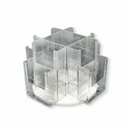 Azar Displays Revolving Counter Display, 8 Pockets (252805)-Clear Acrylic