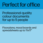 HP OfficeJet Pro 9730e Wide Format Wireless All-in-One Colour Inkjet Printer with Bonus 3 months Instant Ink with HP+-Built-in HP Wolf Pro Security uses a powerful suite of customizable tools that boosts security and helps keep networks protected against cyber threats and malware