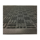 Canada Mats Parquet Rib Entrance Mats 3' x 5' Charcoal (CMPQRIB-35)-Size: 3' x 5' x 5/16"