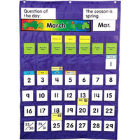 Carson Dellosa Education Complete Calendar and Weather Pocket Chart, Grade PK-2-Grades kindergarten - 5th