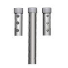 Drive Medical Universal Walker Wheels, 5" Wheel, 2 Pack-Converts folding walker into wheeled walker