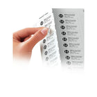 Avery Easy Peel Clear Glossy Laser/Inkjet Address Labels, 2/3" x 1-3/4", 600 Pack (7668)-2/3" x 1-3/4", Clear Glossy