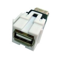BlueDiamond USB A F Keystone Insert, (7225)-Lifetime Warranty