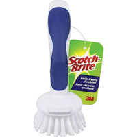 Scotch-Brite Little Handy Scrubber-Features comfort grip handles that make them more comfortable to hold and handle