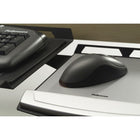 Fellowes - Plateau ajustable pour clavier Keyboard Manager, (8031301)-Le plateau pour clavier pivote à droite ou à gauche et en arrière en-dessous de la surface de travail pour le rangement