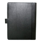 Ashlin RAFERTY Bifold Writing Case with Notepad Black , (F7550-49-01)-Large slash pocket to store additional documents.