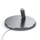 Satechi Aluminum Mobile Lightning Dock, Space Gray-Because our iPhone stand was designed to securely showcase your iPhone while it charges, you now have hands-free access to your phone to continue to make calls, use Skype, or play your music while your phone charges.