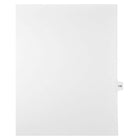 Mark Maker Legal Exhibit Index Tab White Single Tabs, 1/15th Cut, Letter Size, No Holes, Number 175, 25 Pack-White Single Tabs, 1/15th Cut