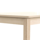 Flash Furniture Bright Beginnings Commercial Grade Wooden Trapezoid Preschool Classroom Activity Table (MKME088018)-Engineered Wood Table Top and Beech Wood Legs