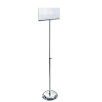 Azar Displays 7" x 11" Acrylic Sign Holder with Stand, Clear (300835)-Use for store fronts, trade show booths and much more