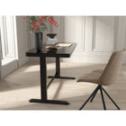 Koble Juno 47.2"W Height Adjustable Smart Desk with Drawer - Black-Type C port X1