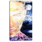 Designart Moonlight in Her Eyes Street Art Canvas Artwork, (PT3611-20-40)-Print