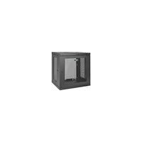 Tripp Lite SmartRack 12U WallMount Rack Enclosure Cabinet, 19" (482.6 mm) 12U Wide Wall Mountable, Black, (SRW12U)-Form Factor: Wall Mountable