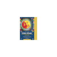 Pacon Tru-ray Construction Paper 12" x 9" - Gold - 300 Sheets-50 sheets of sulphite construction paper for bulletin board displays