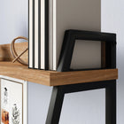 Sauder 43"W North Avenue Desk - Sindoori Mango- Finished on all sides for versatile placement in any room of your home
