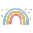WallPops The Luckiest Day Wall Art Kit, Multicolor-Rainbow wall art kit with a watercolor effect