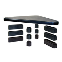 DAC MP-214 Height-Adjustable Corner Monitor Riser/Stand with 2-USB Ports-Two USB charging ports to charge mobile devices