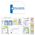Wasip Federal Occ. A P10 First Aid Kit - Medium - 2-5 People-WASIP carries a complete line of first aid kits and supplies. Our first aid kits come complete with all of the essential supplies required to meet all provincial regulations standards.