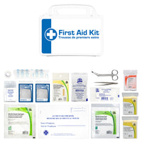 Wasip Federal Occ. A P10 First Aid Kit - Medium - 2-5 People-WASIP carries a complete line of first aid kits and supplies. Our first aid kits come complete with all of the essential supplies required to meet all provincial regulations standards.