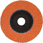 Norton Flap Discs - Quick Trim Sg Blaze R980P, 5" x 7/8", Type 27, 60 Grit, Ceramic - 6 Pack-Abrasive Material: Ceramic