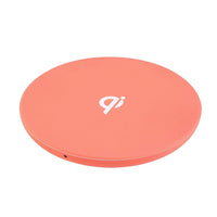 Basic Tech 10W Wireless Qi Charging Pad - Coral-Anti Slip Mat Design