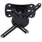 Kanto P101 Universal Projector Mount for Flat and Sloped Ceilings, Black-Measures 3" (7.6 cm) from the ceiling to the top of the projector